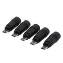 5 Pieces DC Power Supply Plug Adapter Female