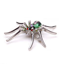 2pcs Widow Spider Brooh Animal Insect Bug Clip Crystal Rhinestone Pin Brooch