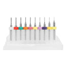 10pcs/set 0.3mm-1.2mm PCB Print Circuit Board Carbide Micro Drill Bits Tool