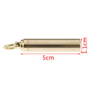 Portable Waterproof Pill Holder Case With Key Ring Medicine Seal Box EDC Tool TO