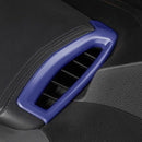 2PCS Car Styling ABS Plastic Interior Upper Air Vent Outlet Cover Trim for