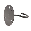 Ceiling Hooks Cup Hook Holder Hanger ,Black , 2Pack