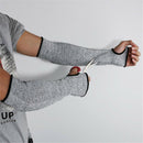 Safety Anti Heat Cut Resistant Sleeves Arm Guard Protector Gloves MO