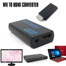 3.5mm Audio Output Jack Wii to HDMI Wii2HDMI Full HD FHD 1080P Converter Ad