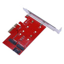 High Speed Pci-E X4 For Ngff (M.2) Hard Disk Ssd Card Extension Sata Cable