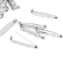 Bulk 50x  Brooch Ba Safety Catch Bar Pins Craft DIY