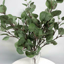 2X Artificial Plants Eucalyptus Leaves Silk Greenery Plants Wedding Party Decor