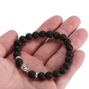 Bracelet 8MM Charms Bracelet for Women and Men Buddha Buddhist prayer Heali G8U1