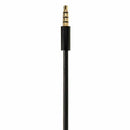 Audio Cable 3.5MM to 3.5MM Jack Male To Male Black Headphone Auxiliary Cord E9O4