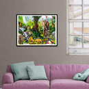 5D DIY Full Drill Diamond Painting Animals Cross Stitch Kit Wall Art (W283)