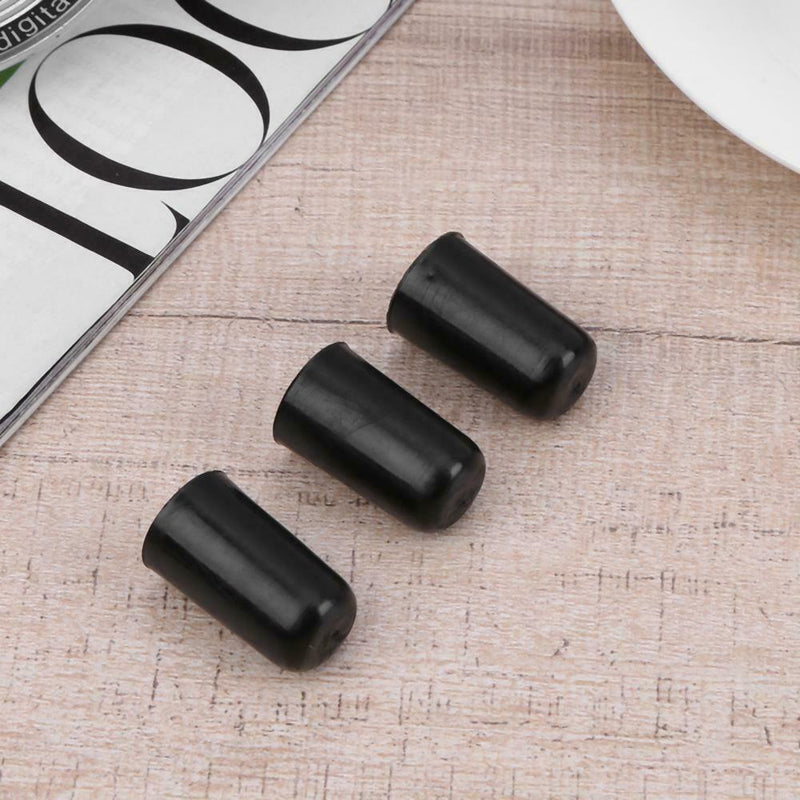 3pcs Cello Endpin Rubber Tip Cap Protector Stringed Instruments Parts