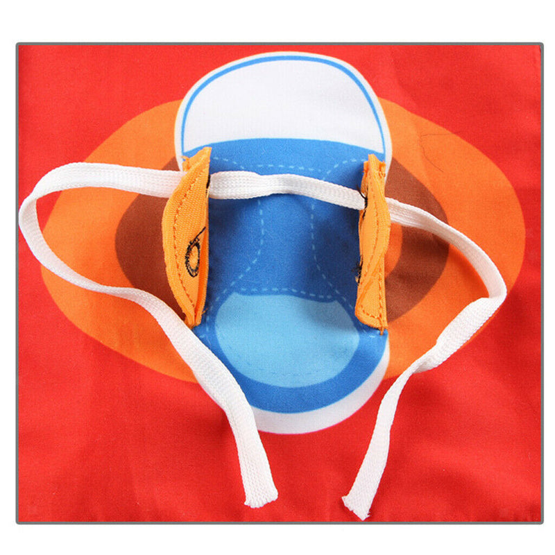Kid Toddler Learn To Practice Zip Snap Lace Buckle Button Tie Education Book