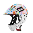 Ftiier Kid Bicycle Helmet Detachable Children Full Face Bike Helmet For Mou