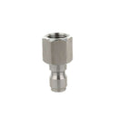 4Pcs Pressure Washer Hose Connector Power tool 1/4'' Male & Female Newest Useful