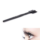 Girls 2 In 1 Eyebrow Eyelash Dual-Comb Extension Brush Cosmetic Makeup Too ES