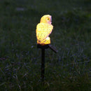 Solar Power LED Owl Lawn Light Waterproof Yard Landscape Lamp (Light Brown) A