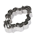 4pcs/set European Wedding Frame Cookie Cutters Biscuits Stainless Steel Too