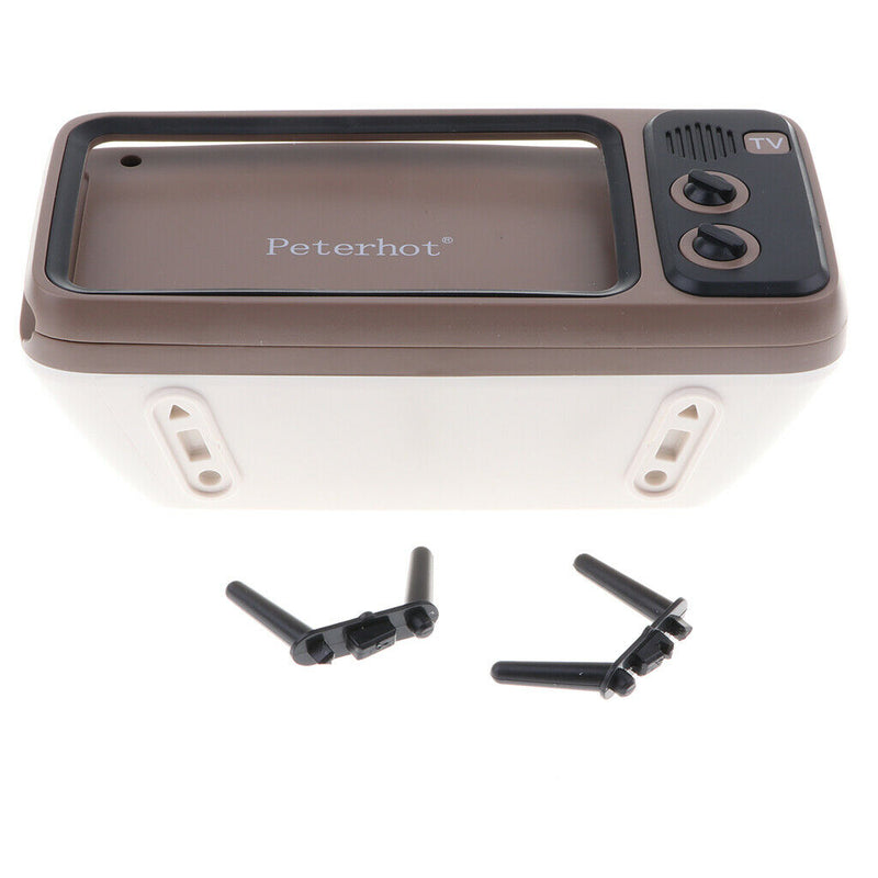 Universal Outdoor Portable Retro TV Style Wireless  Speaker Brown