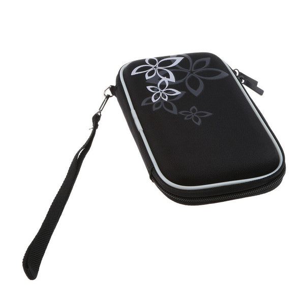 Shockproof Carry Case Hard EVA Pouch Bag Portable External Hard Drive Black