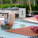 3.5 Inch Mini Place Card Holders, 20Pcs Table Number Stand Table Card Holde