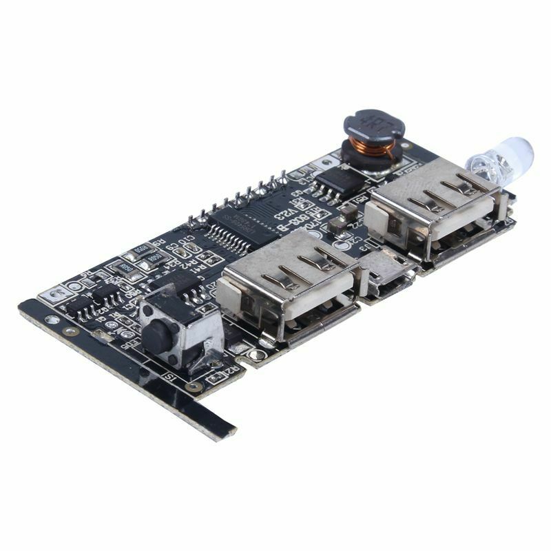 Dual USB 5V 1A 2.1A Mobile Power Bank 18650 Battery Charger PCB Module Boar V8K4