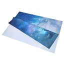 7x5ft Blue Sky Xmas Photography Backdrop Snow Christmas Tree Glitter Star S O6R3