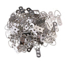 100 Pieces Heavy Duty D Ring Picture Picture Frame Hangers without Screws