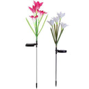 Outdoor Solar Garden Stake Lights,Upgraded Led Solar Powered Light, Multi-C