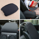 Center Console Armrest Cover Pad Fit for Jeep Wrangler JL JLU 2018-2019 Black