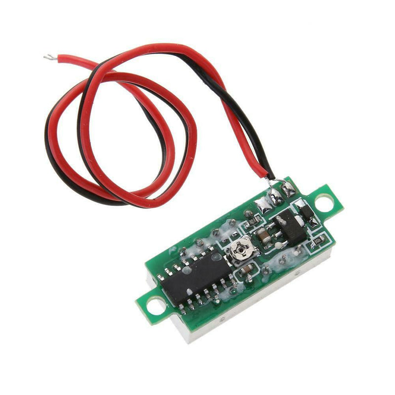 Mini 0.28inch DC 2.5V-30V LED Digital Battery Voltage Meter Voltmeter Panel A
