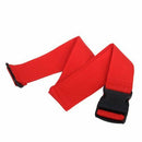 Long luggage stuffed seat belt luggage belt Red D2G2