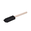 10x 1(25mm) Foam Sponge Brushes Wooden Handle Painting Drawing Art Craft SP