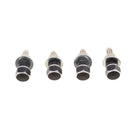 4pcs Car Auto Hex License Plate Frame Holder Screw Bolts Nuts