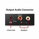 Digital to Analog Audio Converter Amplifier Decoder Optical Fiber Coaxial S