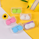 Mini Transparent Clear Portable Contact Lens Case Storage Box Holder Contai Cy