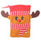 Non-Woven Christmas Kids Candy Bag Drawstring Gift Packing Pouch (Elk)