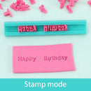 Alphabet Number, Letter Biscuit Fondant Cake/Cookie Stamp Impress Emboss