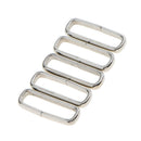 10 Pieces Stainless Steel Rings  Strap Nylon Strap