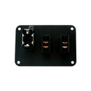 12V 20A Car Boat Marine Rocker ON OFF SPST Toggle 3 Gang Switches Panel