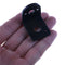 Black Metal L Shaped Mounting Bracket Holder for 25mm Gear Motor   Z