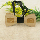 Fashion Creative Handcrafted Wooden Bow Tie Handmade For Women Men Wooden B
