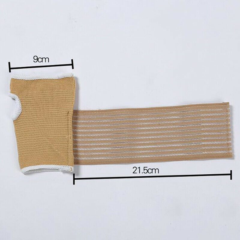2Pcs Gym Wrist Band Wrist Support Splint Carpal Tunnel Wristbands For Fitness JR