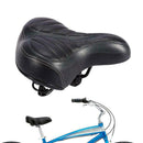 Comfort Wide Big Bum Bike Bicycle Gel Cruiser Extra Pad Seat Saddle Sporty G8G1