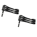 2pcs Punk Rivet Garters Belt 3 Straps Leg Ring Band Adjustable Suspenders Leg