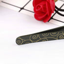 Professional eyebrow tweezers hair beauty slanted stainless steel tweezerR6