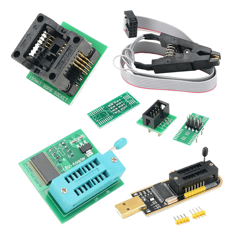 CH341A Flashing Module Set Reliable for TV Set Memory Card Set-top Boxes