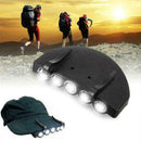 Outdoor Hot Clip On LED Head Cap Hat Light Head Lamp Torch Hunting Camp Fis H7R2