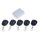 433MHZ 2 Relay Wireless Remote Control Switch+5pcs Remote Controls(24V)