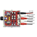 HiFi 6J1 Tube Preamplifier Amplifier Board Class A Pre Amp Crystal Shell BX
