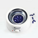 BLUE ZOO 10Pcs/Set Hard Wax Beans Bowl 80G Capacity Cute Black Round Shape